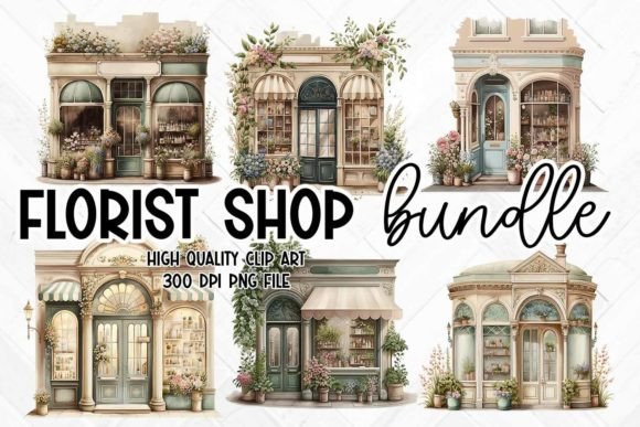 Download Florist Shop Clipart Bundle - Premium Bundle